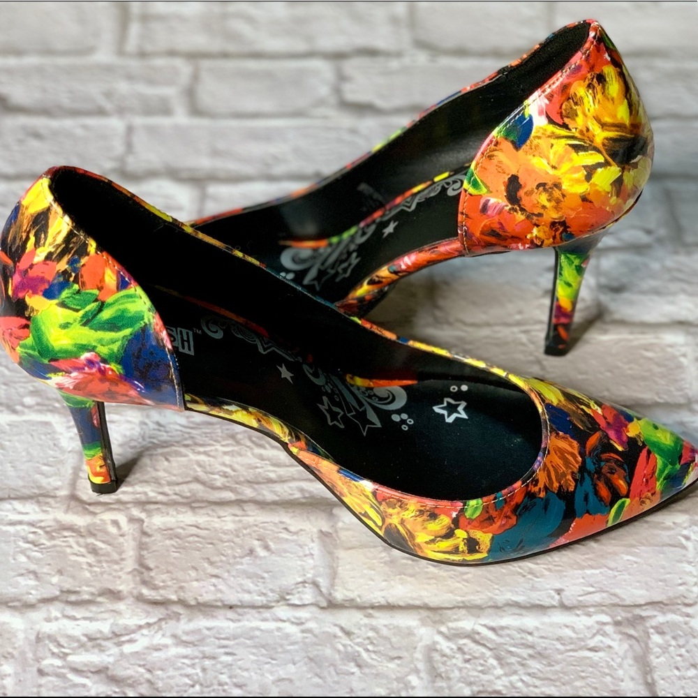 Multi-colored high heels - Picture 2 of 6